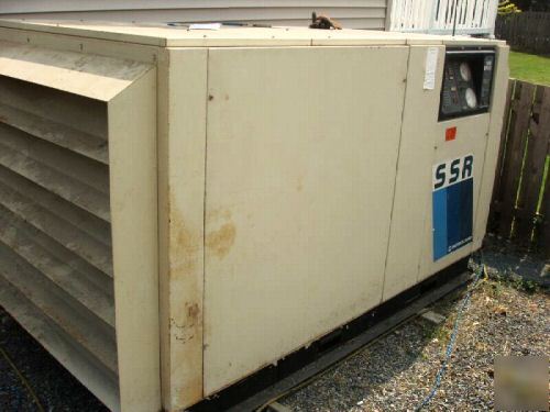 100-hp used ingersoll-rand ep-100 rotary screw air comp