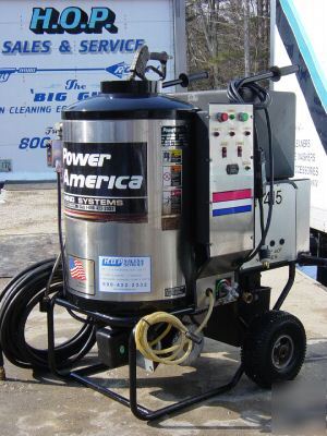220V power america hot/cold water pressure washer 
