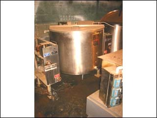 80 gal lee kettle, s/s, 45 #-20118