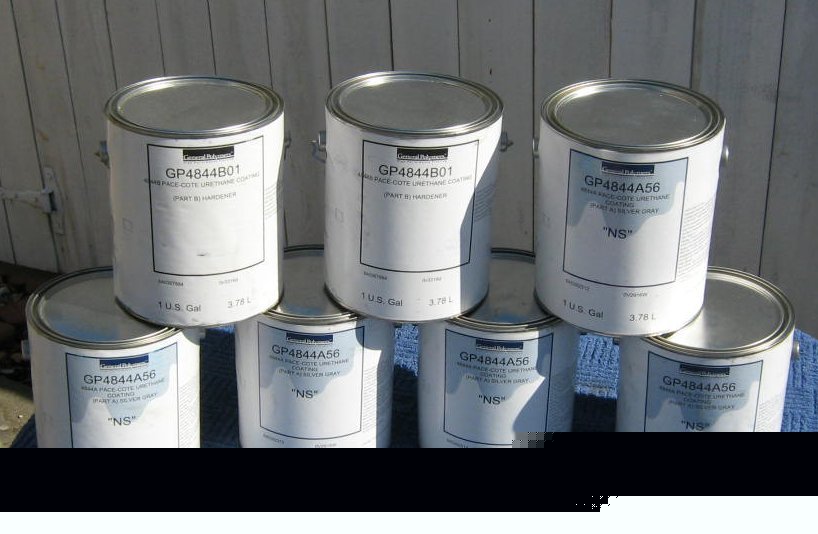 General polymers pace cote urethane coating lot a+b lot