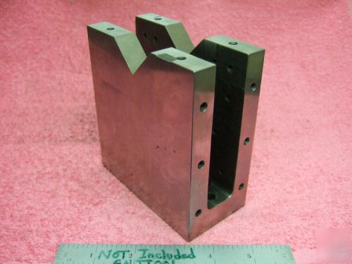 Grind cube toolmaker machinist hardened ground vee 