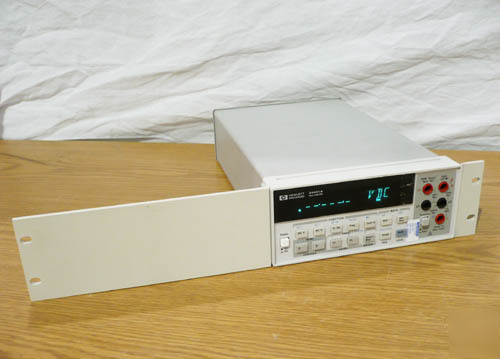 Hp agilent 34401A digital multimeter dmm rackmountable