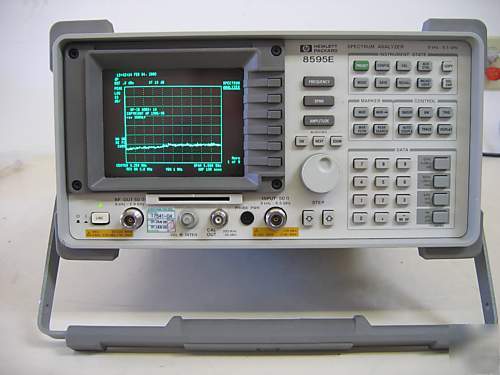 Hp (agilent) 8595E spectrum analyzer, 6.5 ghz opt. 010