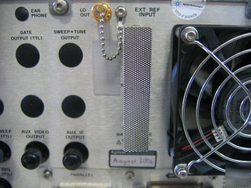 Hp (agilent) 8595E spectrum analyzer, 6.5 ghz opt. 010