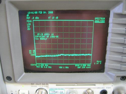 Hp (agilent) 8595E spectrum analyzer, 6.5 ghz opt. 010