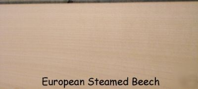 European steamed beech veneer - 24PC / 125 sq ft