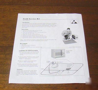 Siemens (3M) anti-static field service kit wbb-AFWS61M 