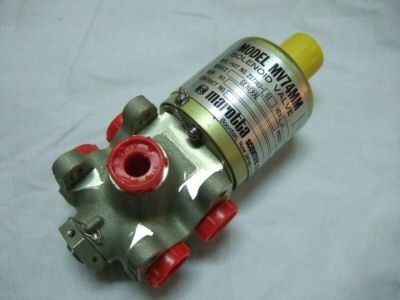 Marotta MV74MM solenoid valve 3WAY 2POS 1/4'' 3000PSIG