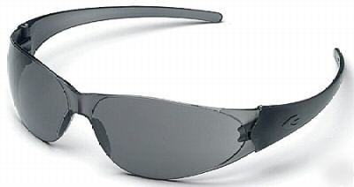 New 3 sleek gray crews checkmate CK212 safety glasses