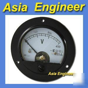 New round analog volt panel meter ac 450V