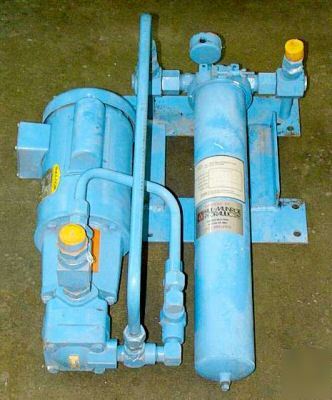 Paul munroe baldor hydraulic pump / pall filter 1HP 1PH