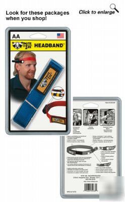 Nite ize npo-07-std aa flashlight headband