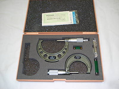 New mututoyo micrometers 1-2