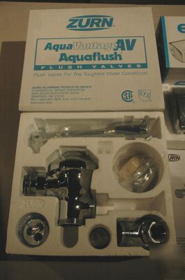 New zurn aquasense sensor operated flush valve 