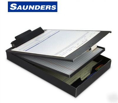 Saunders cruiser mate clipboard letter size black vinyl