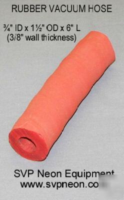 Welch, alcatel, edwards vacuum pump hose 3/4 in. i.d