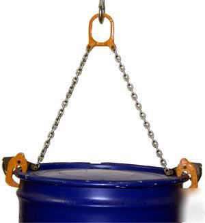  vertical drum lifter, drum slings, drum clutcher