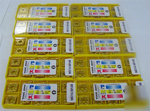 100 pcs. mitsubishi cnmg 432-ma, us 735 carbide inserts