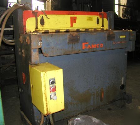 Famco model 636 squaring shear