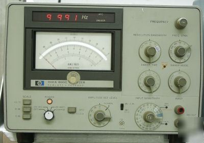 Hp hewlett packard 3581A wave analyzer