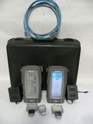 Hp wirescope 350 cable test CAT6 mm fiber mod agilent