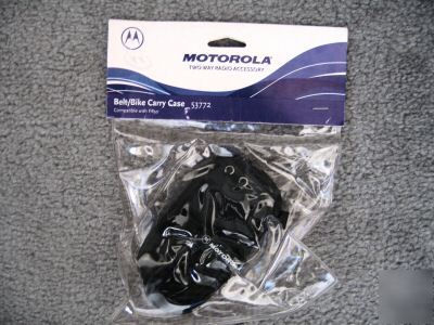 New motorola brand belt / bike walkie talkie carry case 