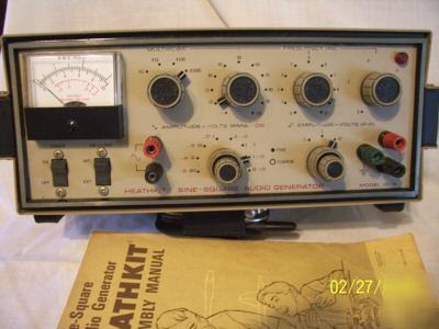 Heathkit model ig-18 sine-square wave audio generator