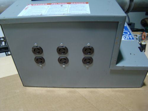 Square d i line 3KVA busplug transformer, busway 