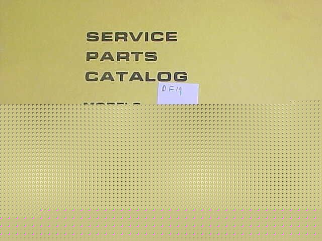 New holland 1900 2100 919S harvester parts catalog