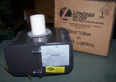 New lithonia hi-tek industrial hid light fixture halide