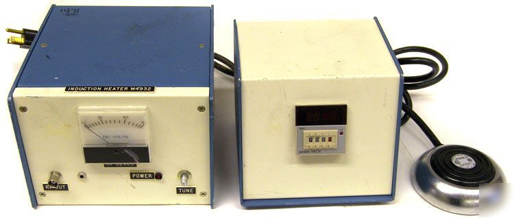 Induction heater controller rf power supply test/lab