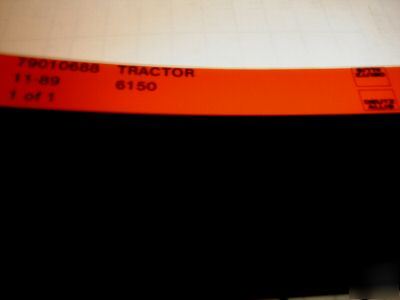 Deutz allis 6150 tractor parts microfiche