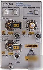 Hp/agilent 54754A differential tdr module