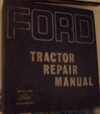 Ford 2000, 3000, 4000, 5000 factory service manual