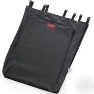 Rubbermaid linen hamper bag 30 gallon rcp 6350 bla