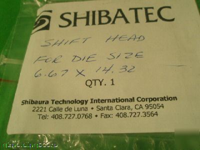 Shibatec shift head 6.67 x 14.32 (2)