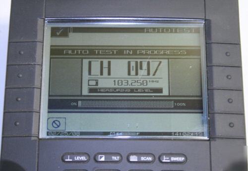 Wavetek acterna jdsu sda-5000 analyzer opt 1 3A SDA5000