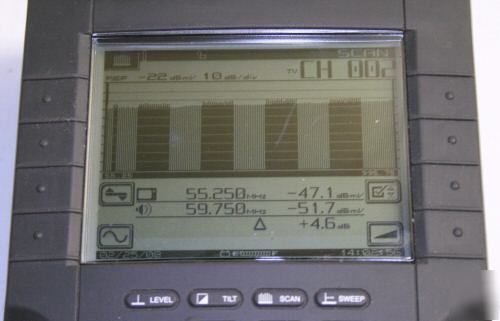 Wavetek acterna jdsu sda-5000 analyzer opt 1 3A SDA5000