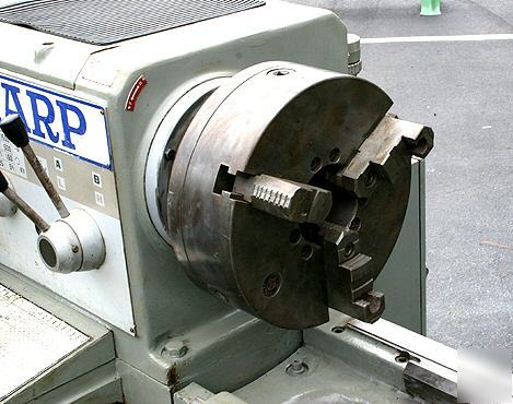 Used sharp â€œlâ€ series heavy duty lathe