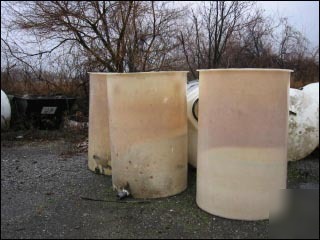 500 gal polypropylene tanks, (5) - 19453