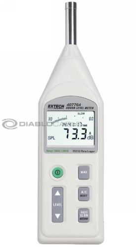 Extech 407764 128,000 pt datalogging sound level meter