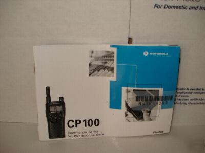 Motorola CP100 two way radios vhf extras 