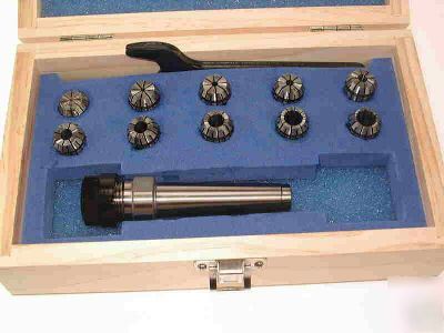 Vertex er 16 collet set with 2MT holder