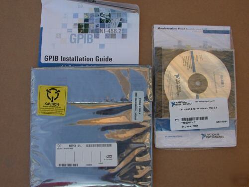 New national instruments. pci-gpib. 488.2 sealed 