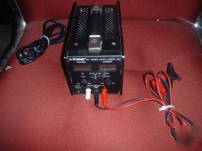 Protek dc electrical power supply model 1801 w. leads