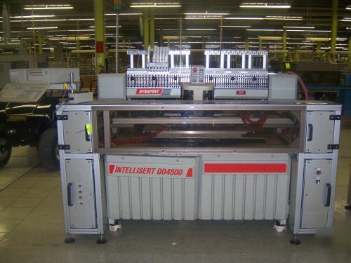 Emhart dynapert intellisert DD4500 dip ic comp inserter