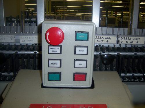 Emhart dynapert intellisert DD4500 dip ic comp inserter