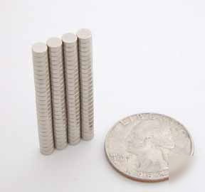 Magnets neodymium disc 0.156