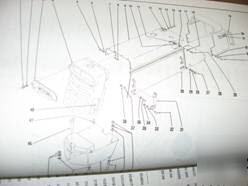 Michigan 12A tractor shovel parts manual