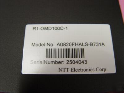 Ntt electronics corporation R1-OMD100C-1 nel fiber 